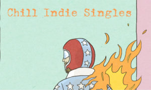 Indie chill singles cover art in pastel shades.