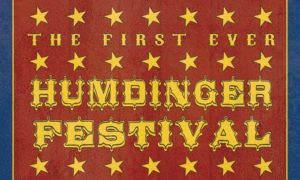 The first ever humdinger festival poster.